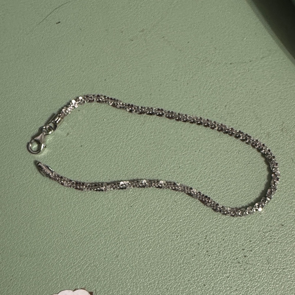 Elegant Sterling Silver Bracelet